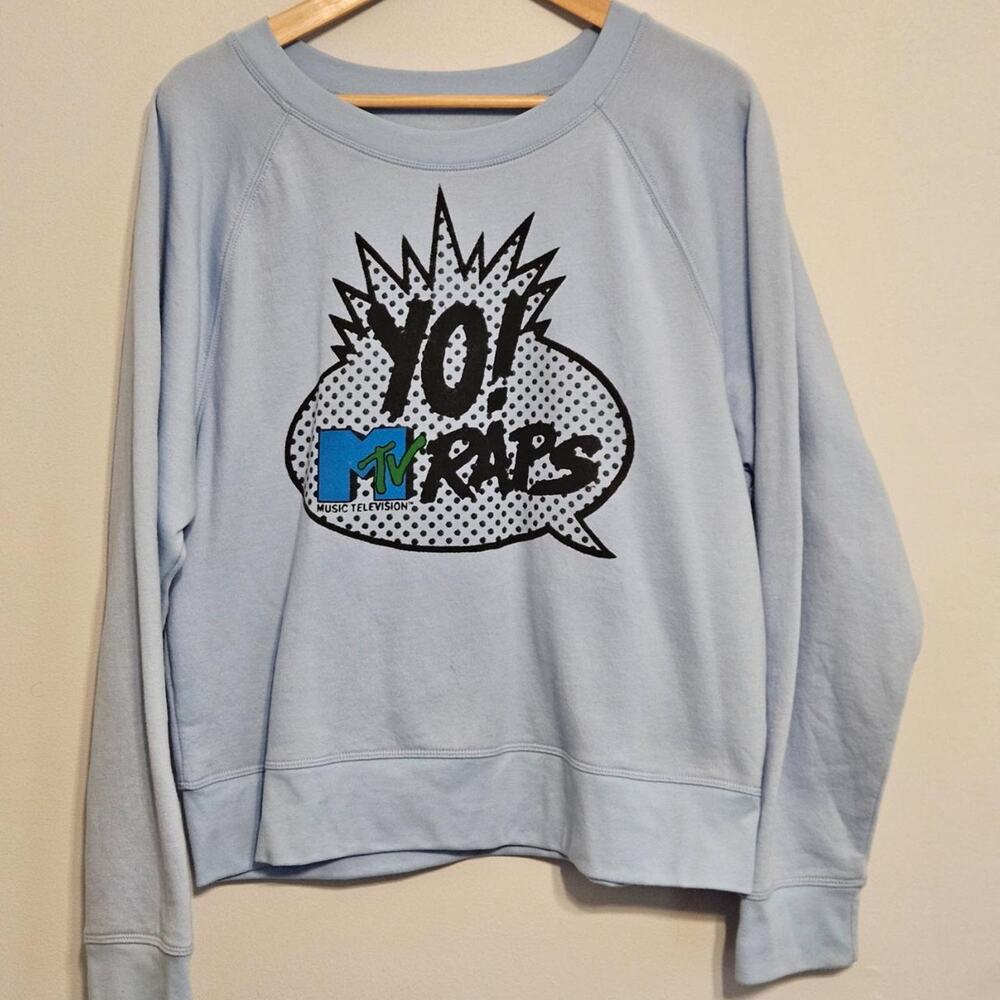 American Eagle X Yo! MTV RAPS Collab Sweater- Women's XL- EUC